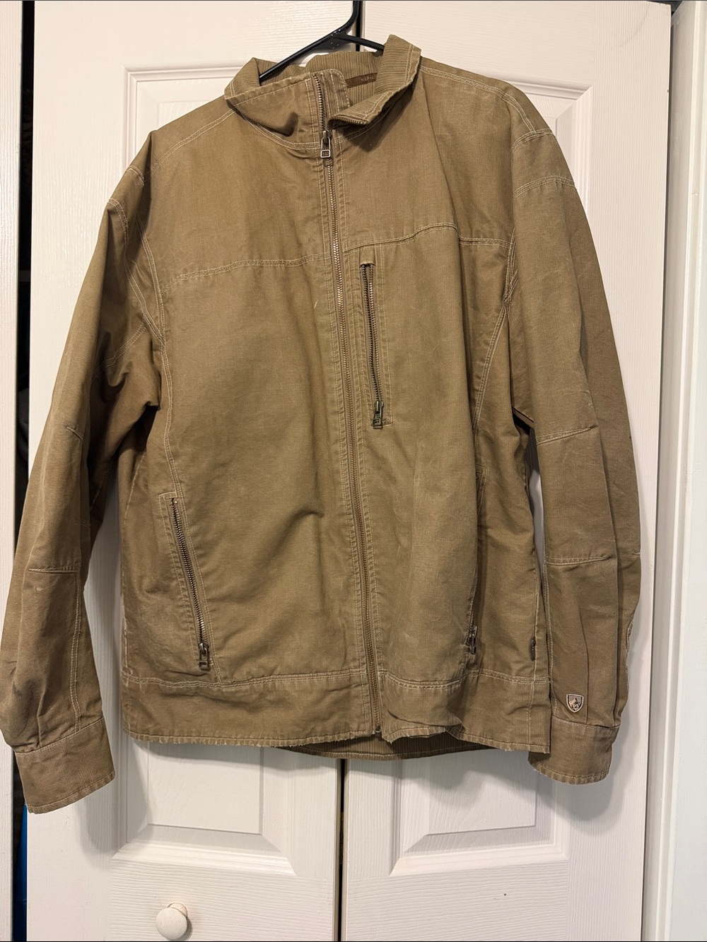 Men's Kuhl Canvas Zip-Front Jacket